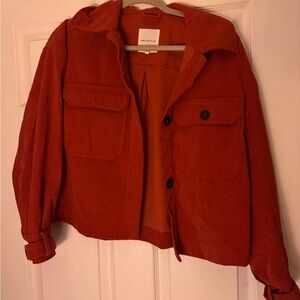 Terracotta Corduroy Jacket